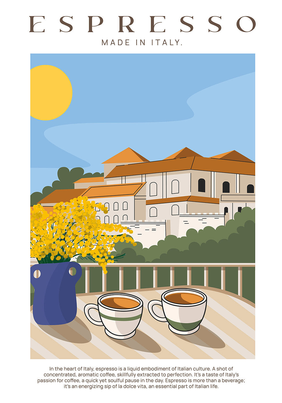 Espresso Italien Poster