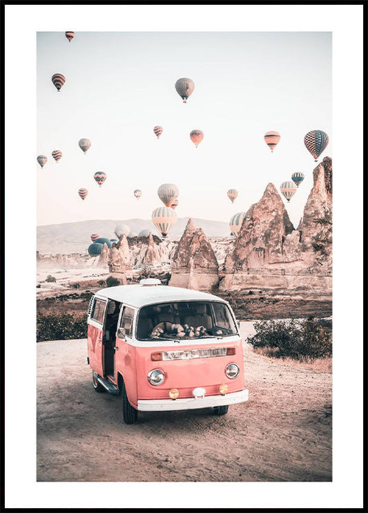 Van in Cappadocia Plakat - Posterbox.no