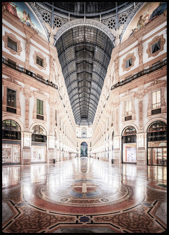 Galleria Vittorio Emanuele Plakat - Posterbox.no