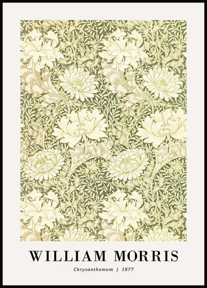 William Morris Chrysanthemum 1877 Plakat - Posterbox.no