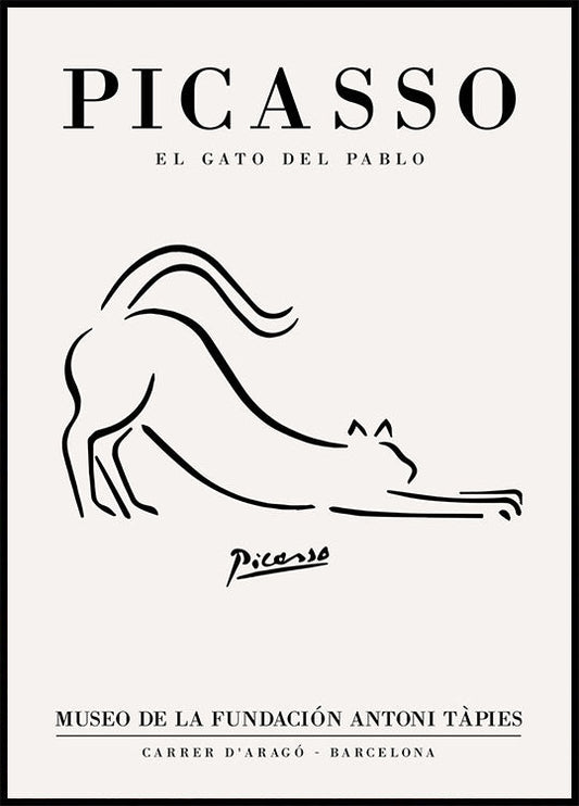 Pablo Picasso El Gato Plakat - Posterbox.no