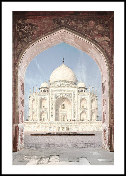 Taj Mahal India Agra Arc Plakat - Posterbox.no