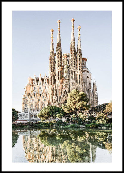 Sagrada Família Barcelona Plakat - Posterbox.no