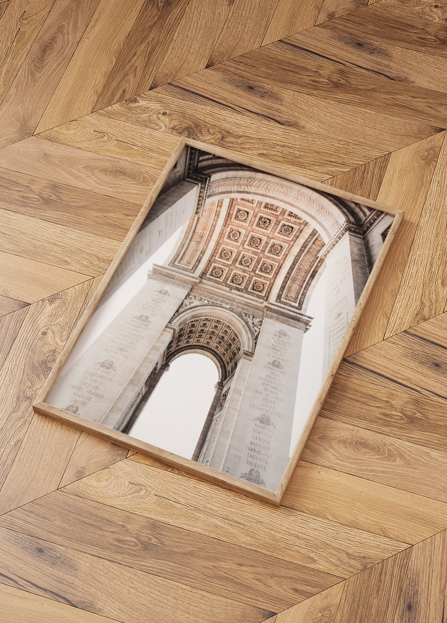 The Arc de Triomphe in Paris Plakat - Posterbox.no