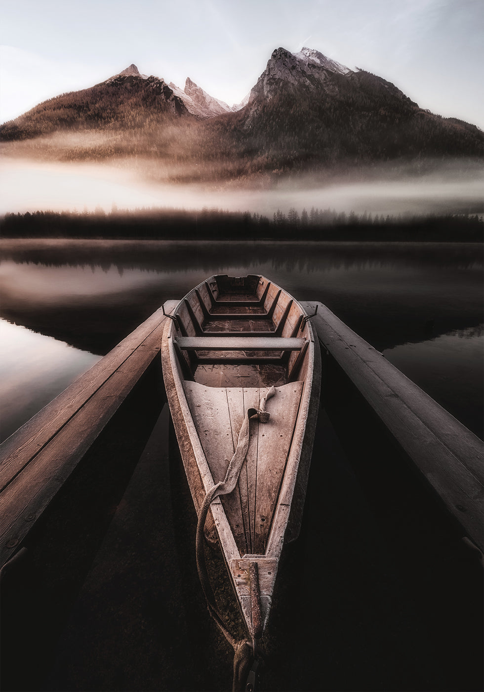 Poster Herbstsee am Hintersee 