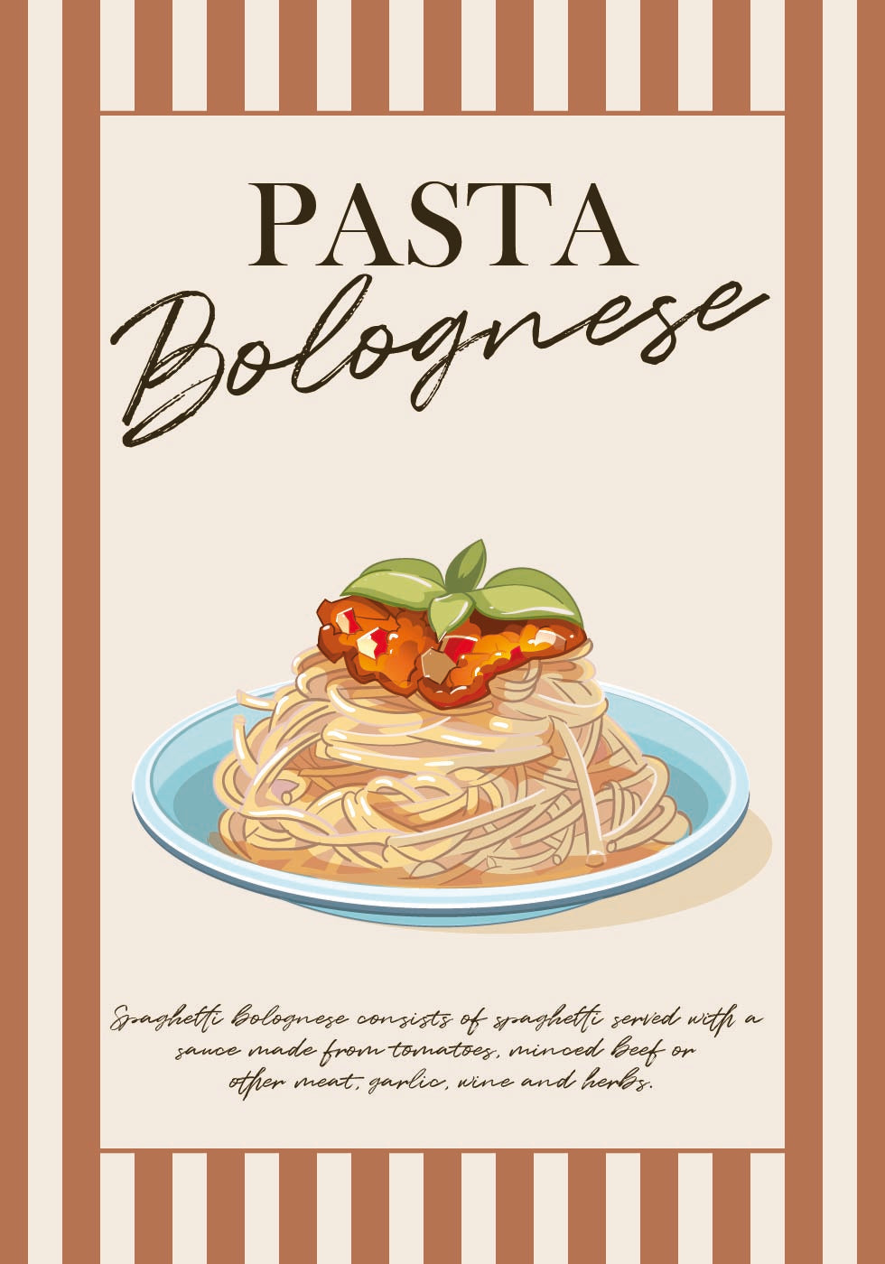 Poster Bolognese 