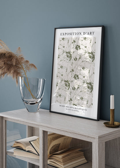 Botanisches Poster