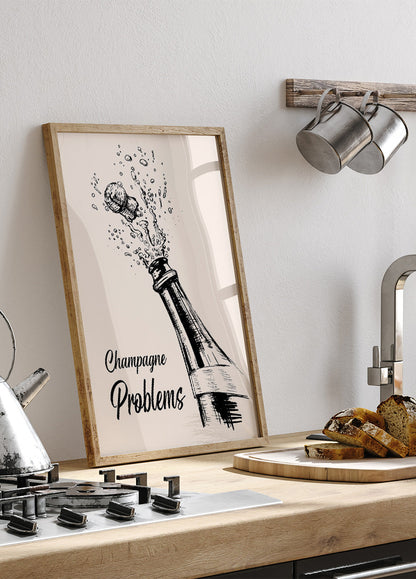 Champagnerprobleme Poster