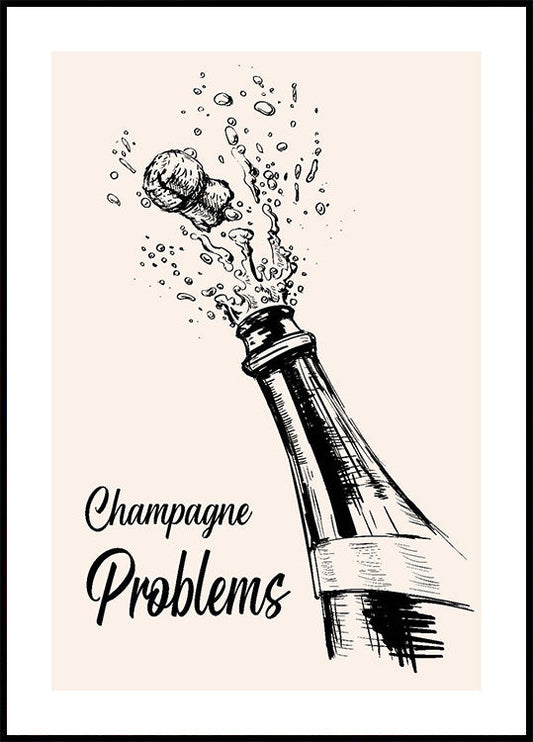 Champagnerprobleme Poster