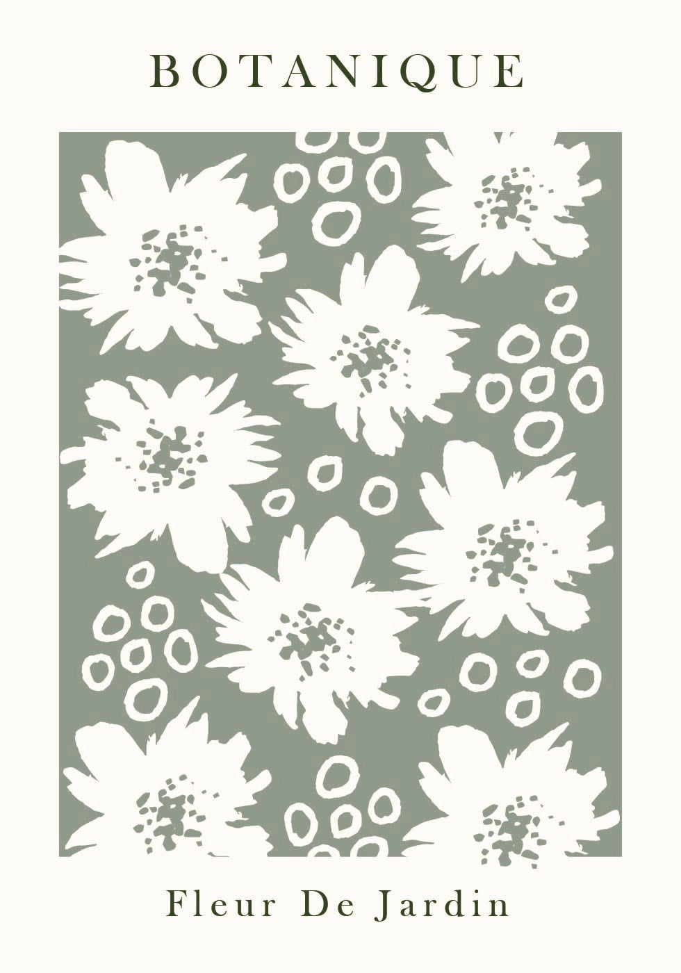 Poster Fleur De Jardin Nr. 1 