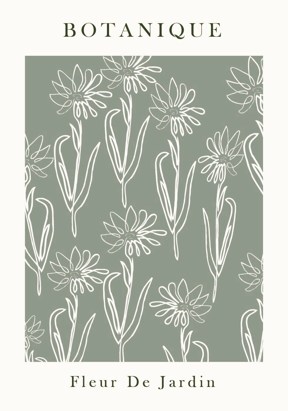 Poster Fleur De Jardin Nr. 2 