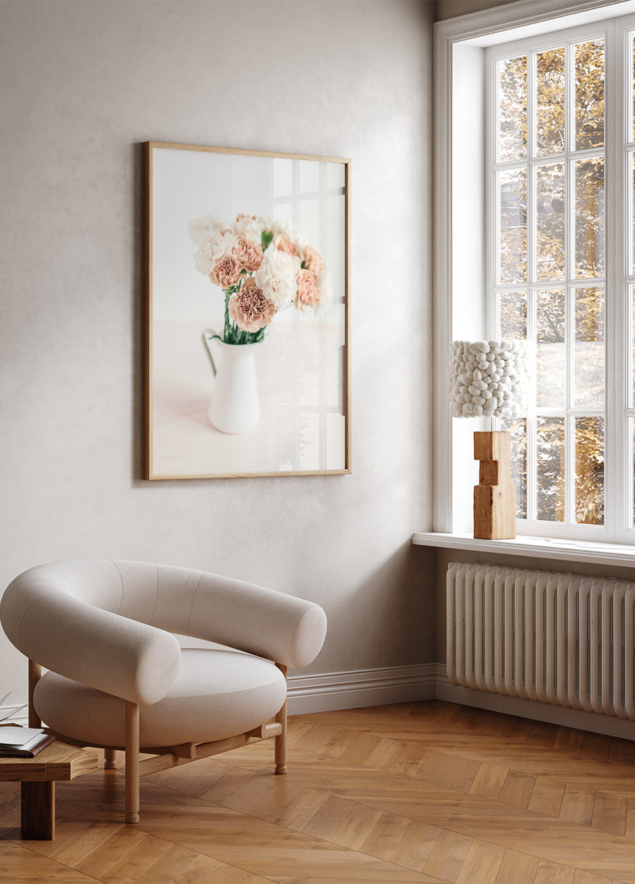 Blumen in der Vase Poster 