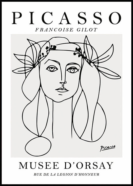 Francoise Gilot Picasso Poster 