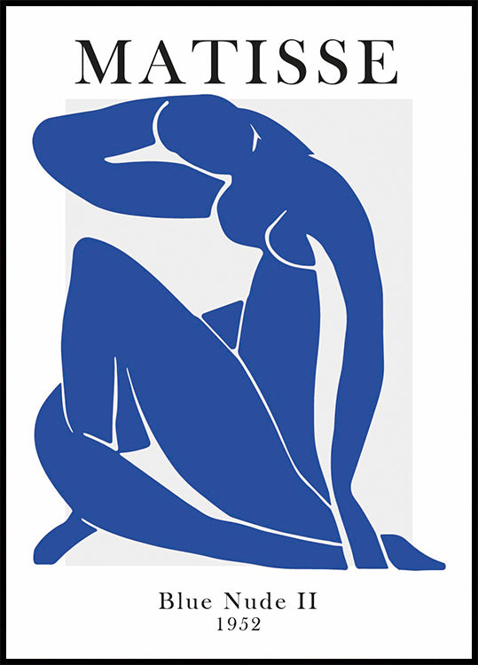 H. Matisse Blauer Akt Poster