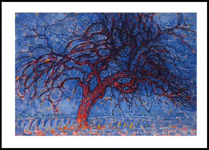 Der Rote Baum von Piet Mondrian Poster 