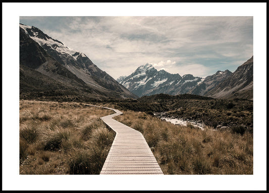 Poster Hooker Valley Track 