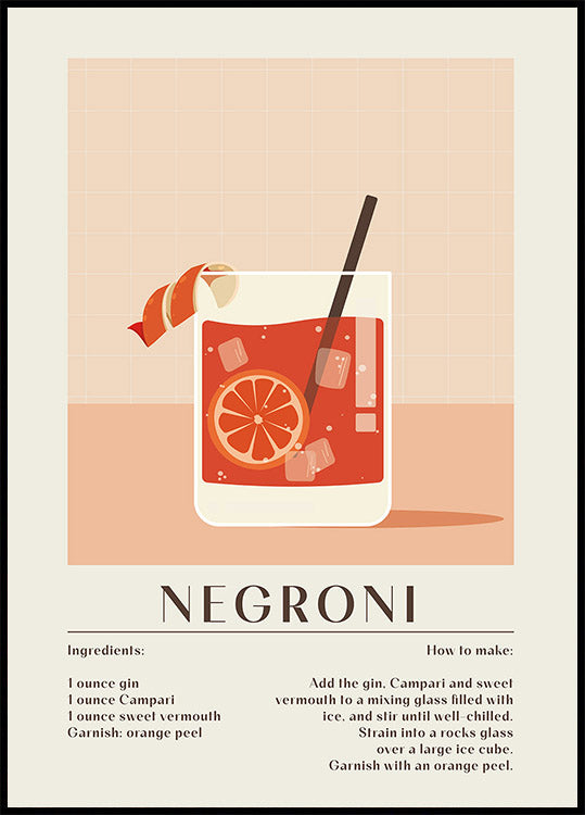 Negroni Poster