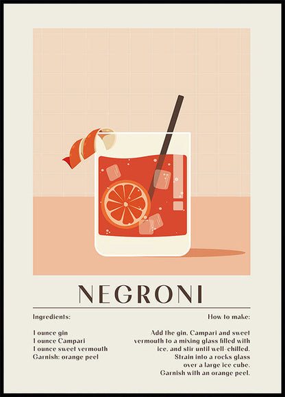 Negroni Poster