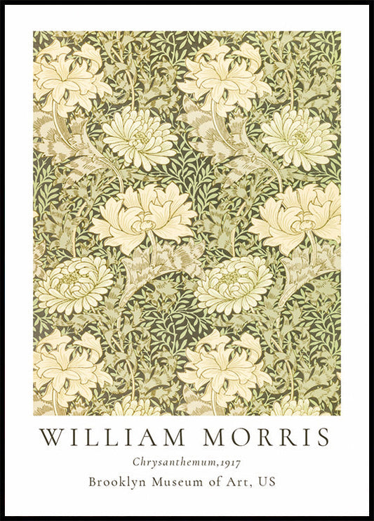 W. Morris - Chrysantheme Poster 