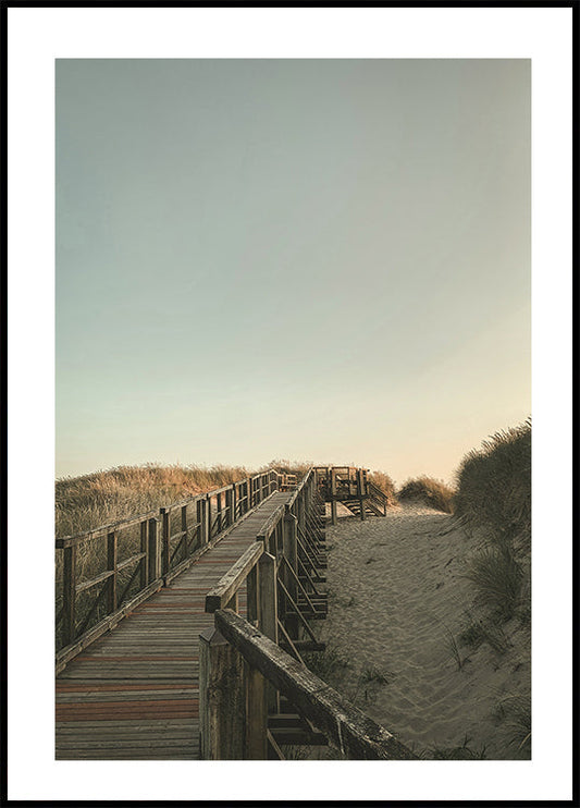 Zum Strand Poster 