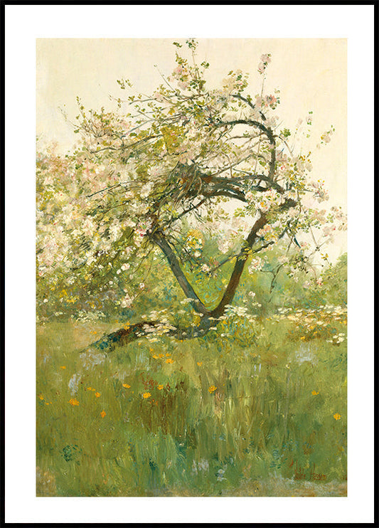 Pfirsichblüten Villiers-le-Bel von Childe Hassam Poster 