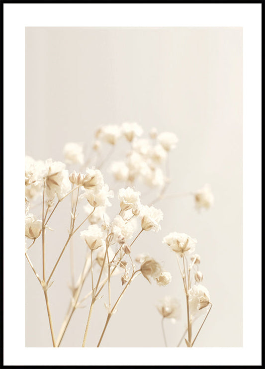 Poster Helle Blumen 