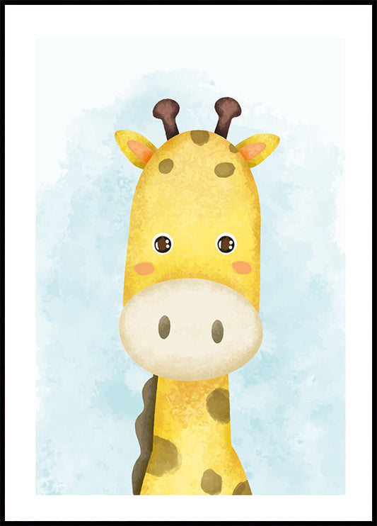 Süße Giraffe Poster