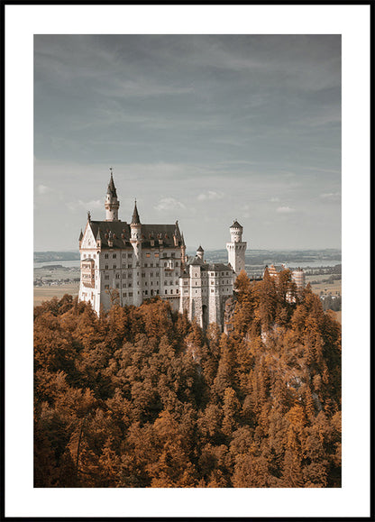 Majestic Castle View Poster