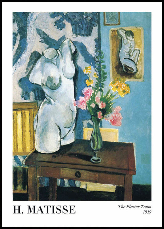 Henri Matisse - Der Gipstorso Poster 