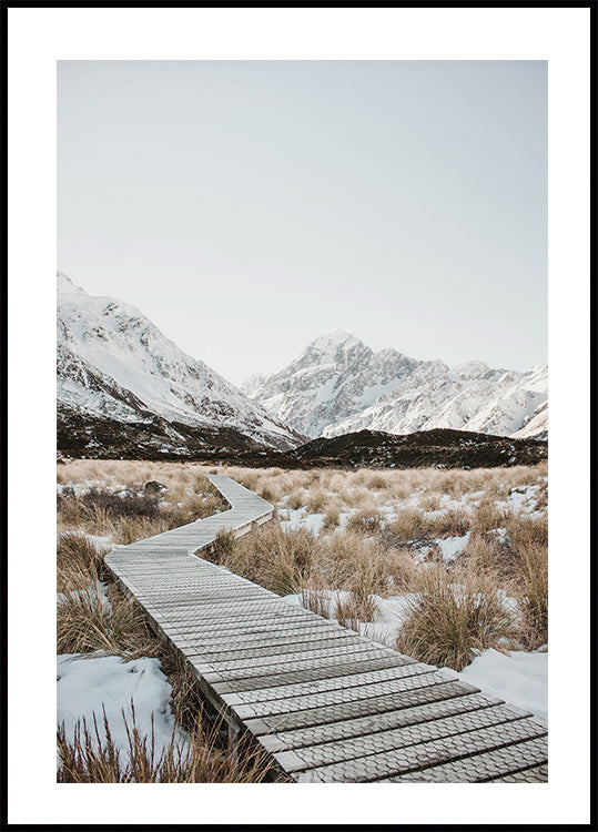 Poster Hooker Valley Track 