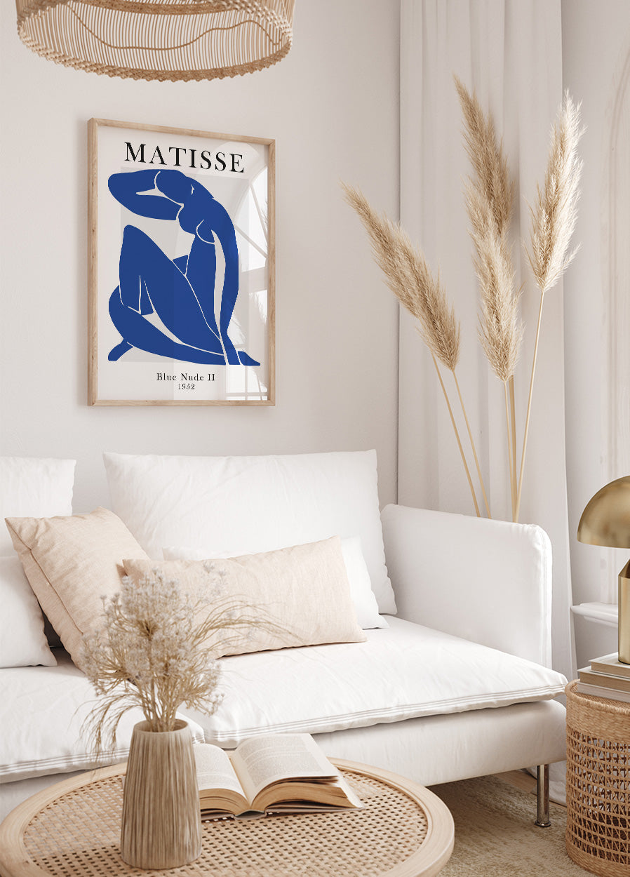 H. Matisse Blauer Akt Poster