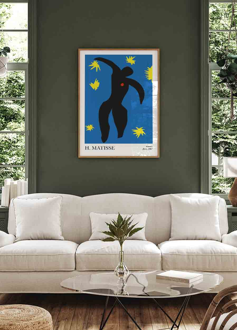 H. Matisse Ikarus Poster 