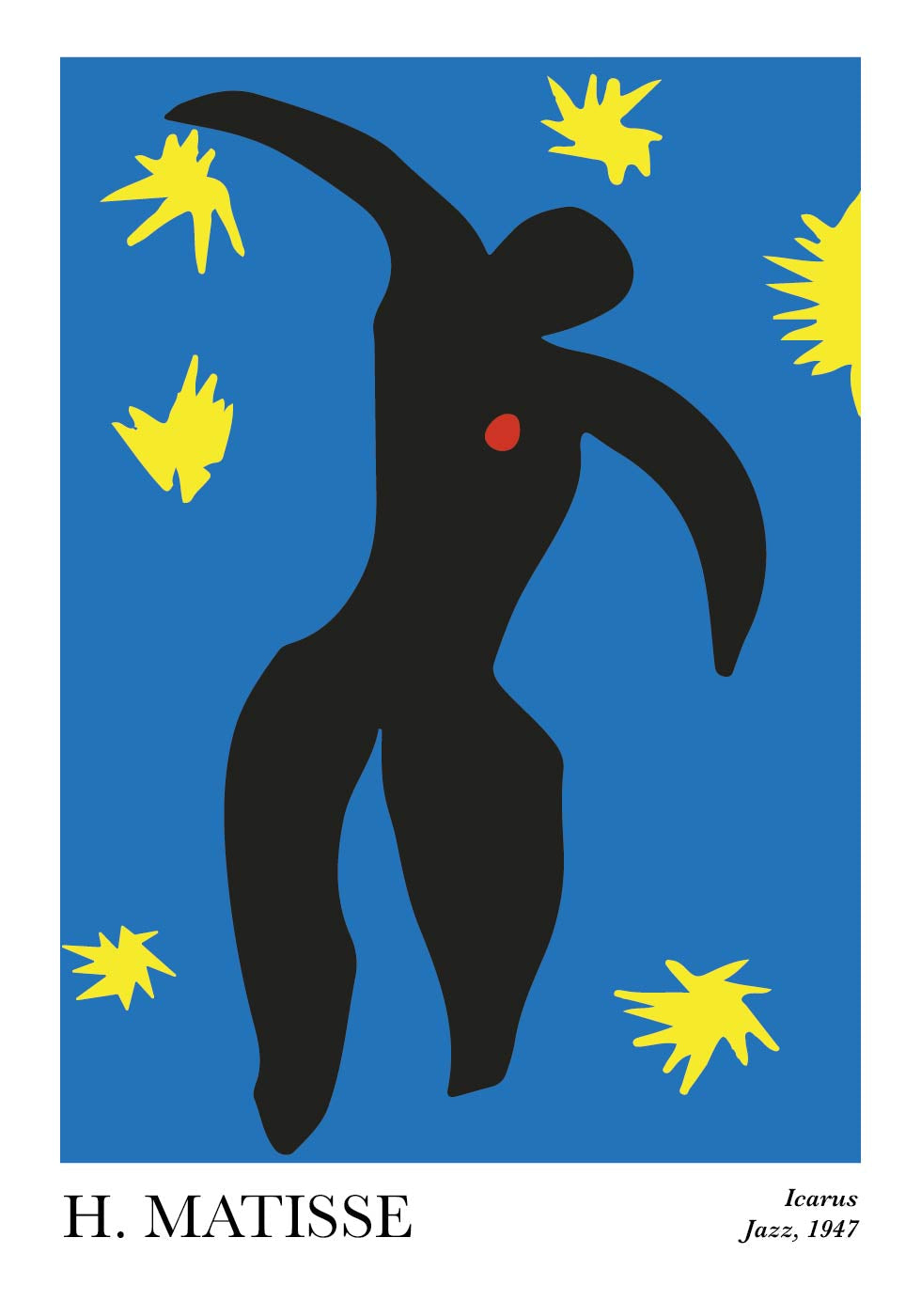 H. Matisse Ikarus Poster 