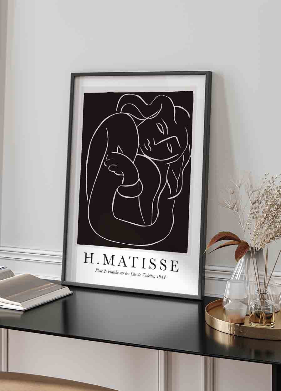 H. Matisse Pasiphae Tellerplakat 