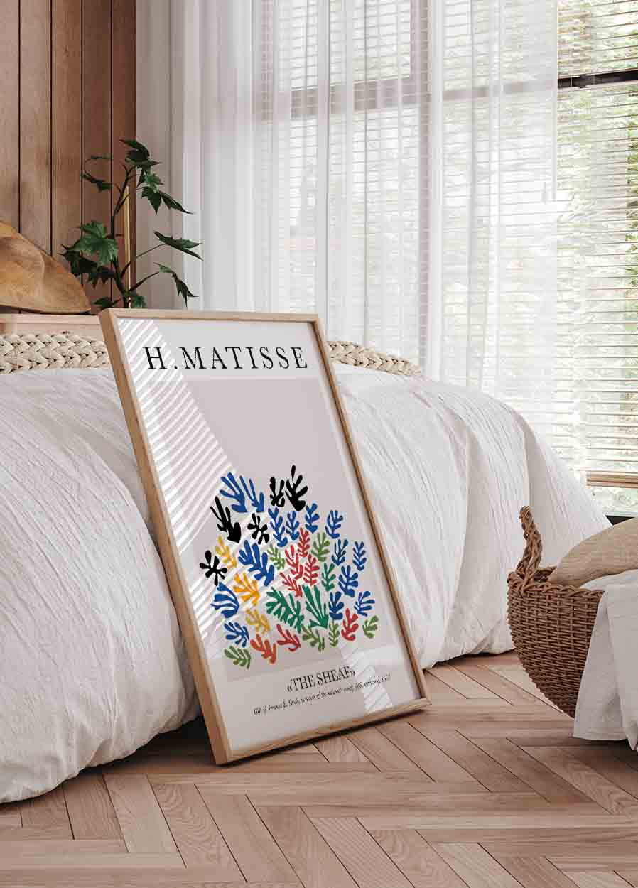 H. Matisse Die Garbe Poster 