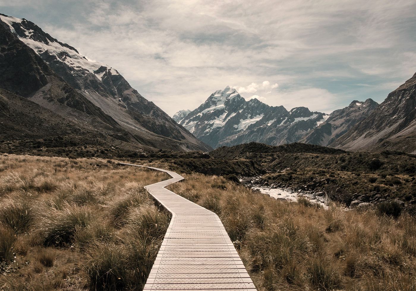 Poster Hooker Valley Track 