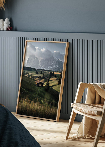 Poster Italienische Dolomiten 