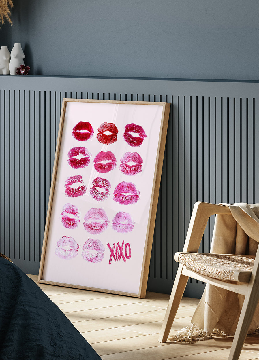 Poster „Kiss Mark“-Kollektion