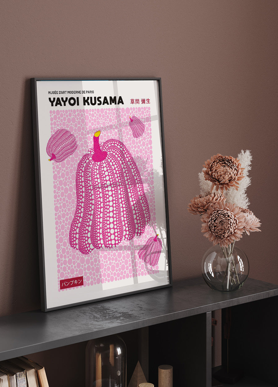 Yayoi Kusama Exhibition Plakat - Posterbox.no