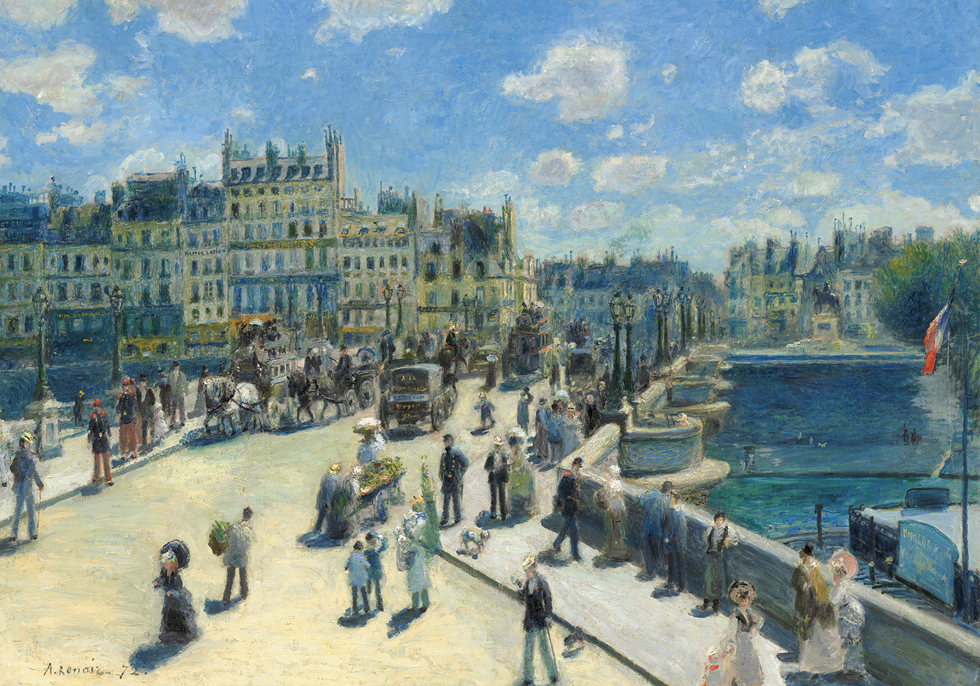 Pont Neuf von Auguste Renoir Poster 