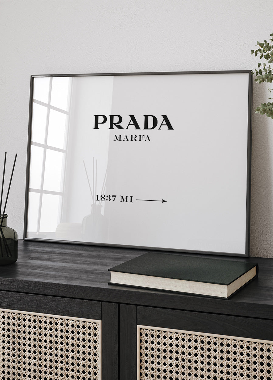 Prada Marfa Poster 