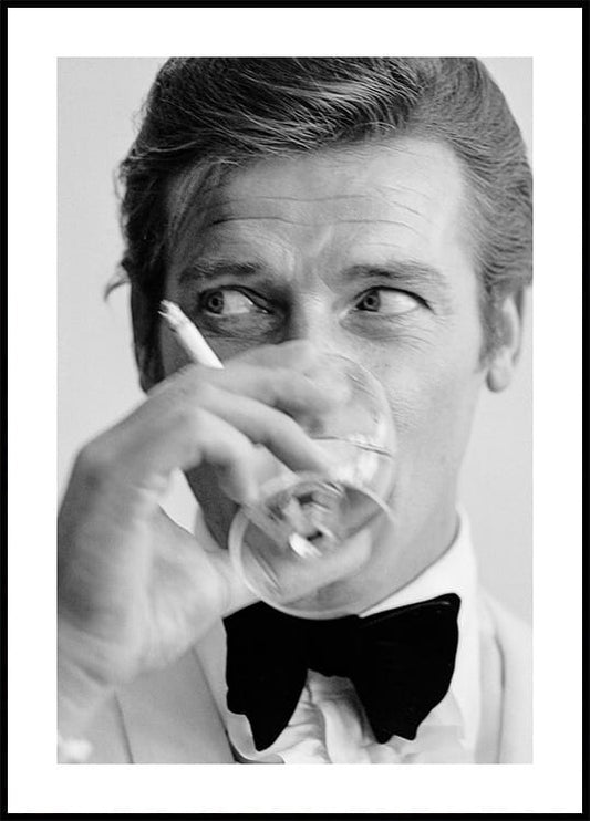 Roger Moore-Poster