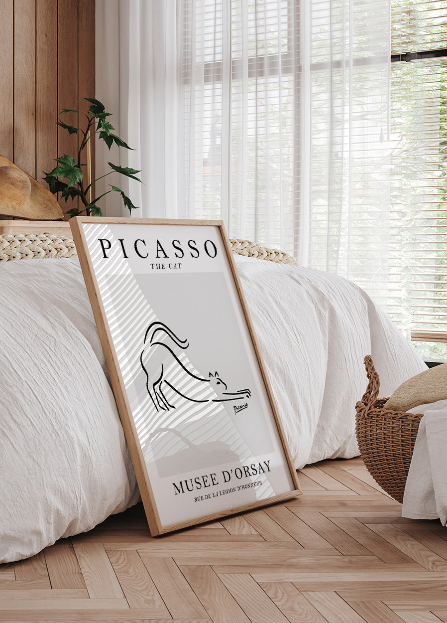 Die Katze Picasso Poster 