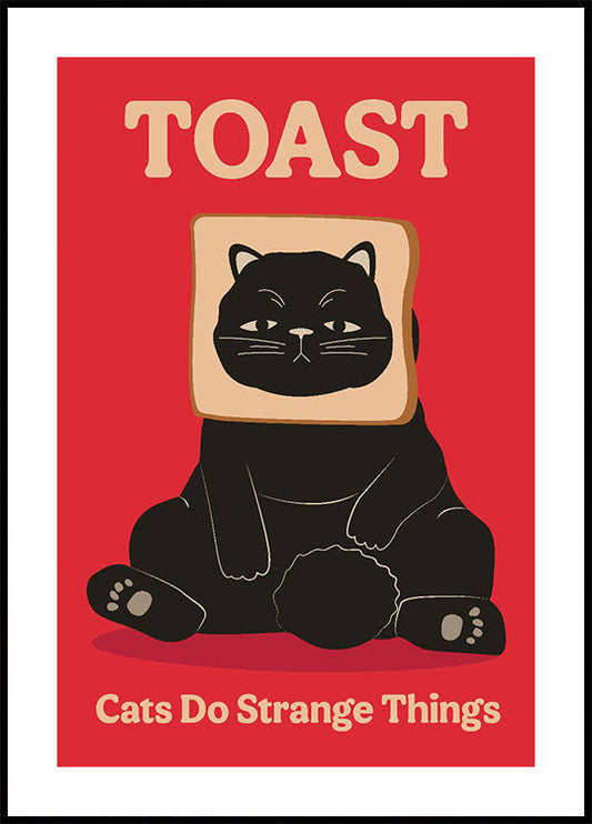 Toastkatze Poster 