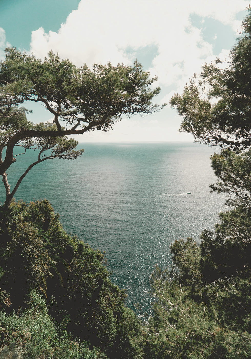 Poster Blick auf das Mittelmeer 