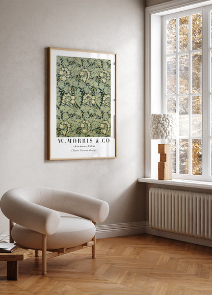 W. Morris &amp; Co – Anemonen-Poster 