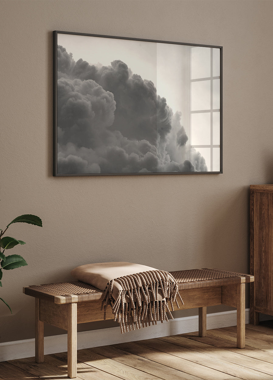 Wilde Wolken Poster 