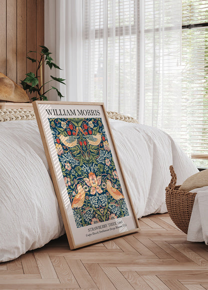 Erdbeerdieb von William Morris Poster