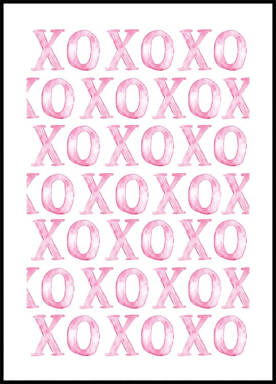 XOXO-Liebe Poster