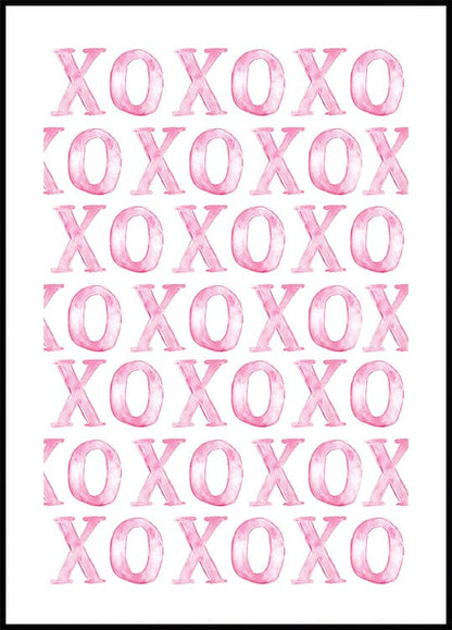 XOXO-Liebe Poster